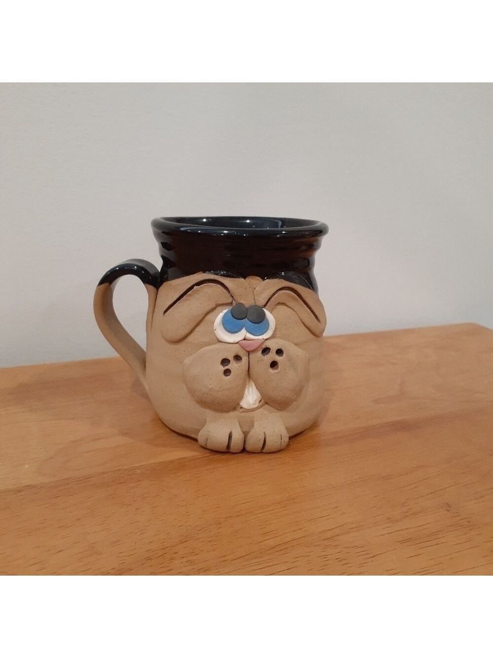 Pretty Ugly Mug Company Rabbit Pottery Mug Made in Wales